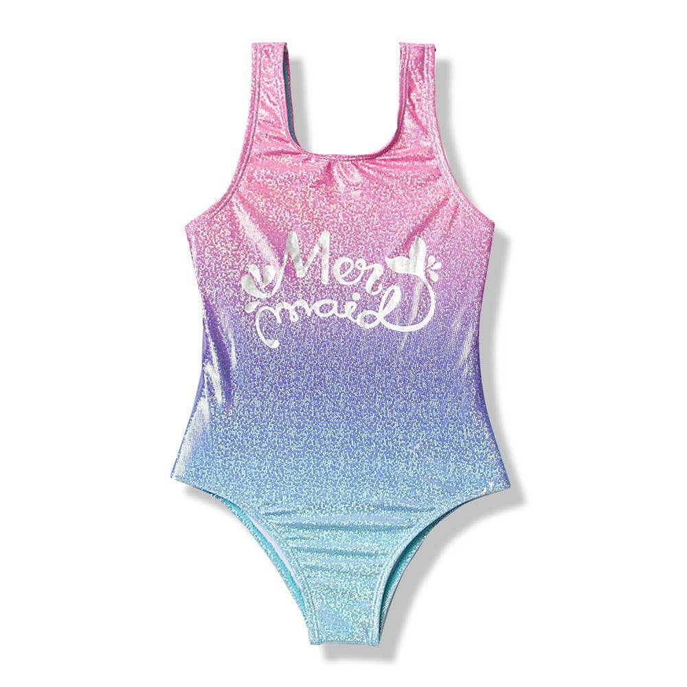 Swimsuit Girls Tricolor size 7